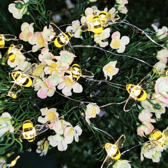 18ct. Warm White Bee LED String Lights by Ashland®